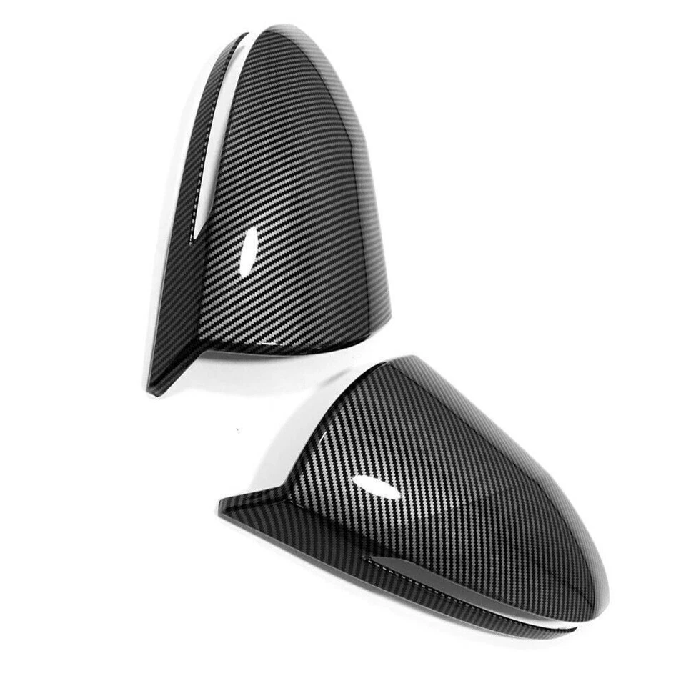 Cubierta protectora de espejos retrovisores de fibra de carbono para Hyundai Tucson 2022-2024 Foto 3 de 4