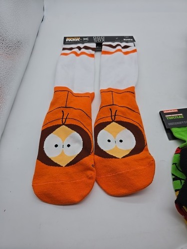 ODD SOX KNIT SOCKS FITS SIZE 6-13 SOUTH PARK Kenny NIP Brand New