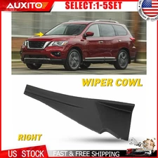 Windshield Wiper Cowl Extension Trim Passenger For Nissan Pathfinder 13-20 1-5X