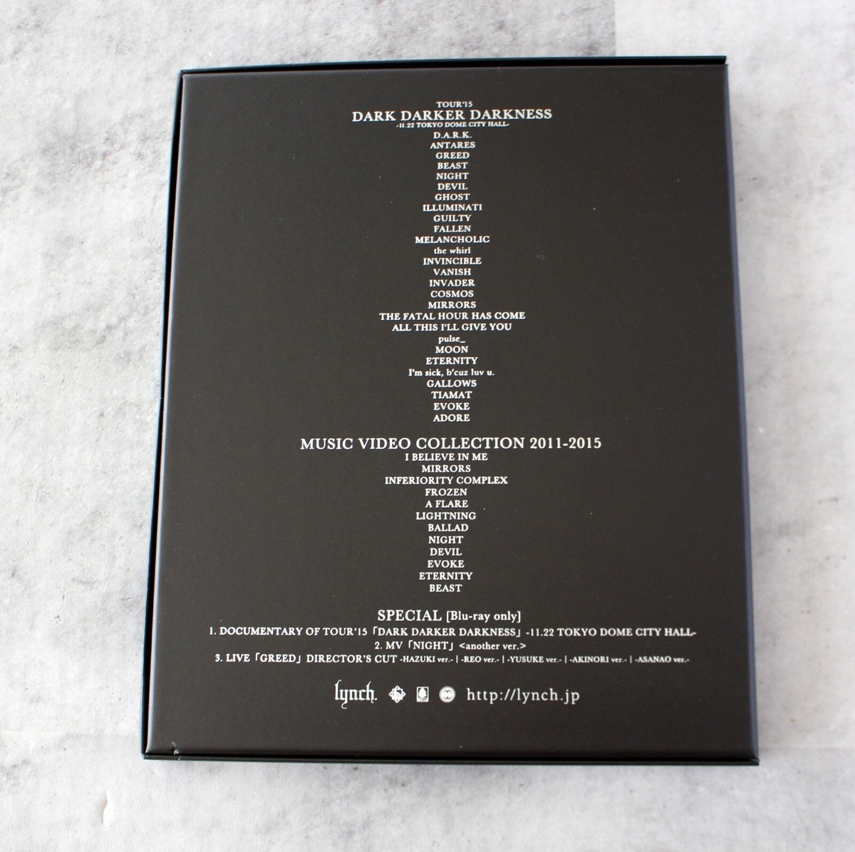 lynch. IMMORTALITY Limited edition Japan Blu-ray | eBay