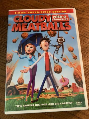 Cloudy With a Chance of Meatballs (DVD 2010 ~ Lot de 2 disques) #136 - Photo 1/1