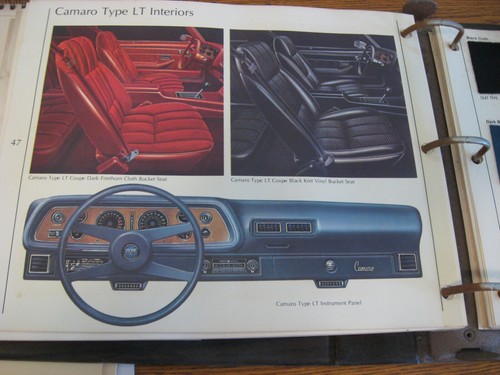 1976 Chevy Car Color and Upholstery Dealer Album Chevrolet Showroom Book OEM - Picture 7 of 12