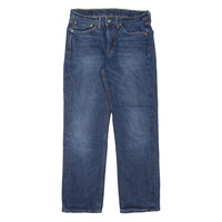 LEVI'S 514 Jeans Mens Blue Slim Straight Stone Wash W28 L30