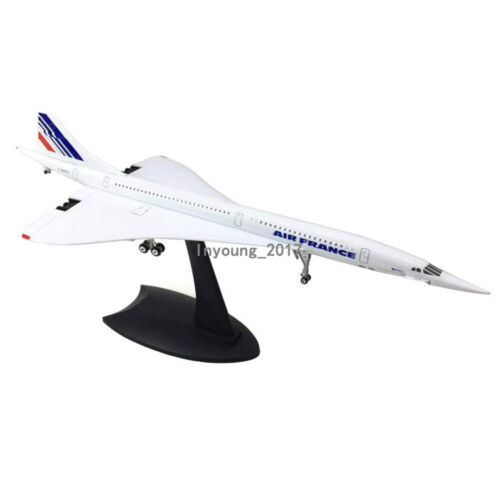 1:200 1976 Concorde Air France Airplane Model Diecast Metal Aircraft Model - Picture 5 of 12
