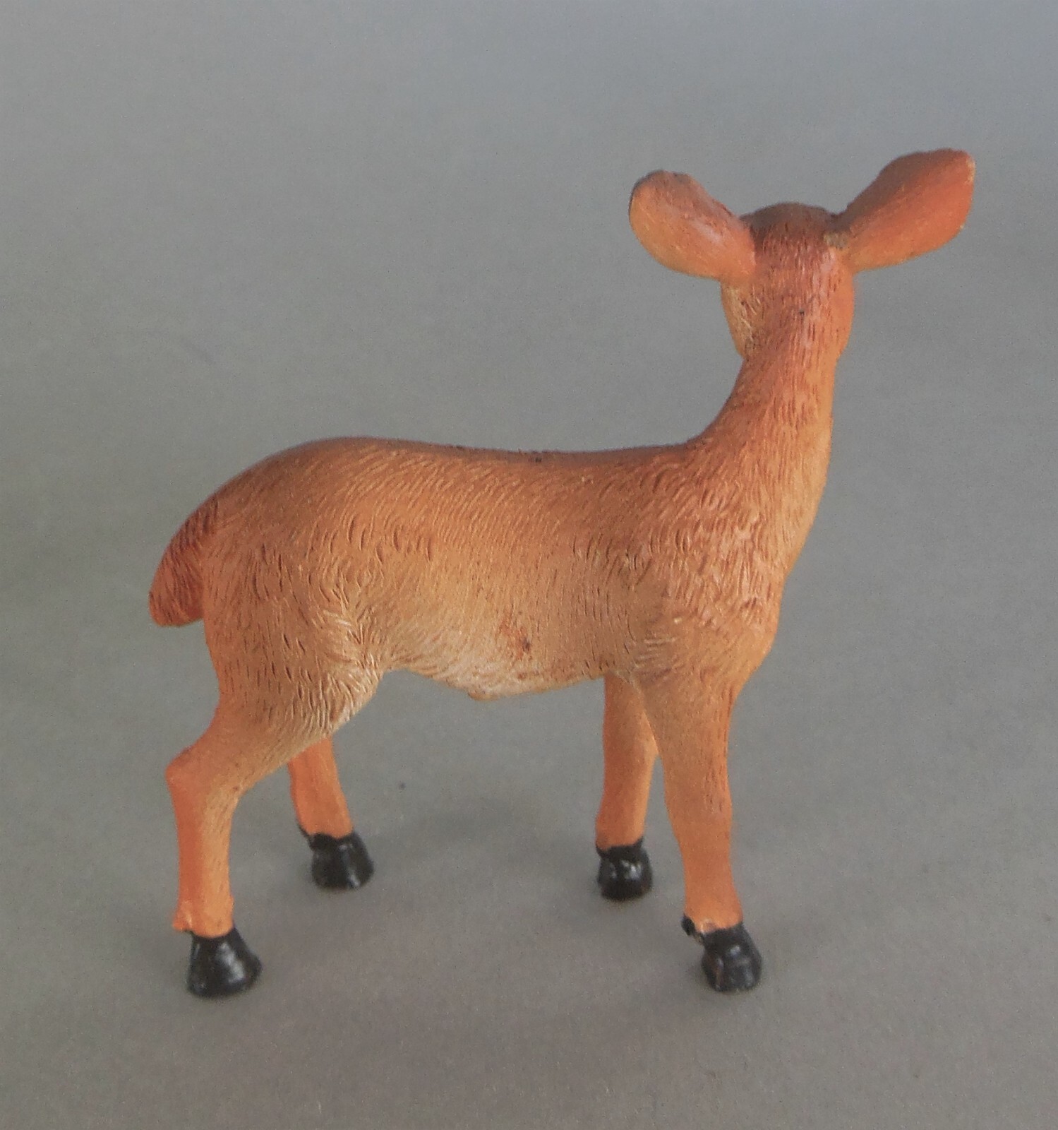 Thumbnail - Reh Kitz Rehkitz Stehend Ca. 6,5cm Hoch Für Krippenfiguren Größe 11 Cm
