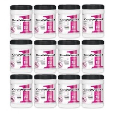 CaviWipes1 Metrex Caviwipes1 Towelettes Large 160 Canister- Case of 12, 13-5100