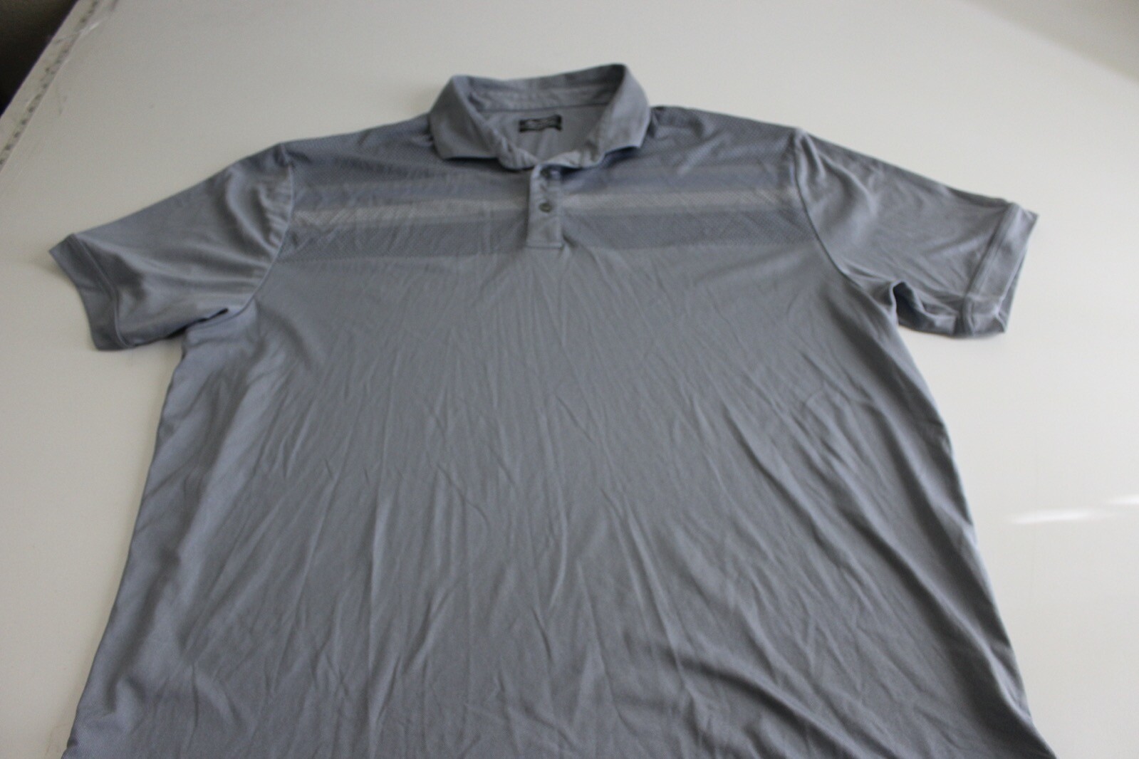 Ben Hogan Performance Grayish Pattern Golf POLO S… - image 1