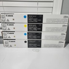 Canon GPR-66 Complete Toner Cartridge Set Yellow Magenta Cyan Black