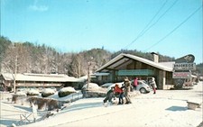 Gatlinburg Craft Community Trail: Art, History & Homemade Wonders 20 Brookside Motel n Ranch House Vacation Resort HWY 73 Gatlinburg TN Postcard
