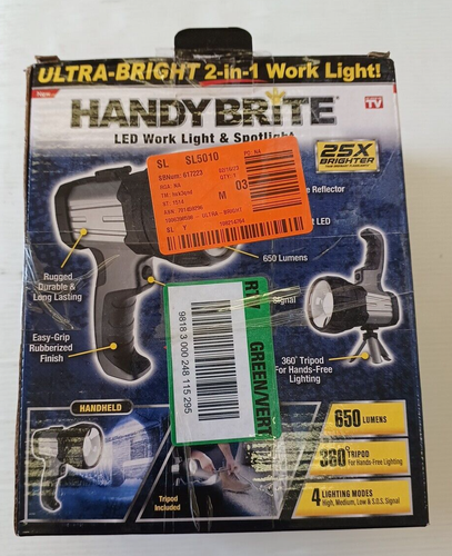 HANDYBRITE LED Ultra-Bright 2 in 1 Work Light & Spotlight - Picture 13 of 15