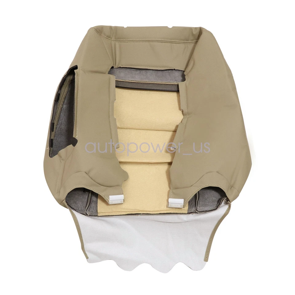 For 2010-2013 Mercedes Benz E350 Both Side Bottom + Lean Back Seat Cover Tan - Изображение 4 из 4