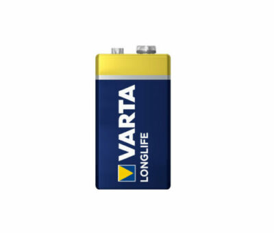 2x Varta Longlife 9V E-Block 6LR61 MN1604 6LP3146 6AM6 6LR61 4122