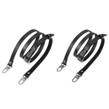 1.5cm Black Real Leather Shoulder Crossbody Replacement Adjustable Bag Strap