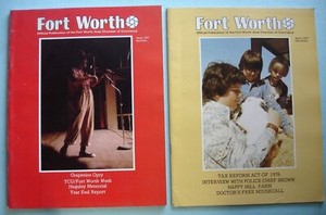 2 FORT WORTH March April 1977 Grapevine Opry Theatre TCU Police Chief Interview