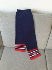 Echarpe supporter OL Olympique Lyonnais Gerland bleu marine et rouge 100%...