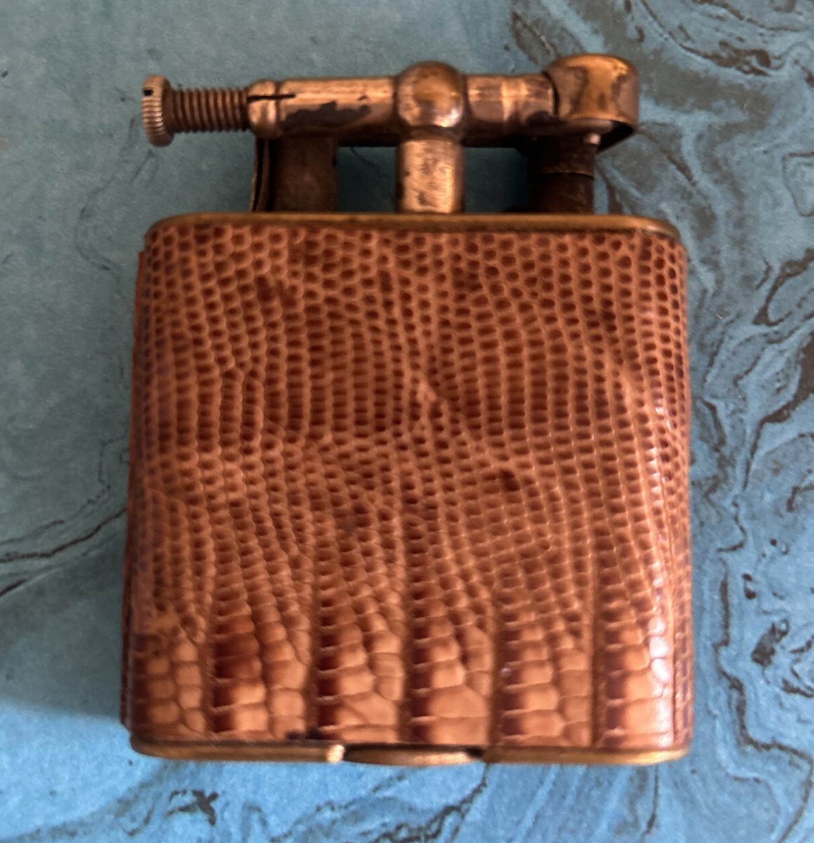 Antique Dunhill Pocket Cigarette Lighter, C. 1920 “ Unique” Model