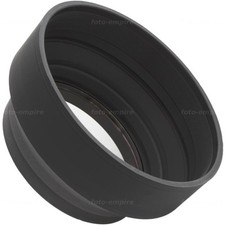52mm Sonnenblende Gegenlichtblende aus Gummi Lens Hood für Foto Kamera Objektive