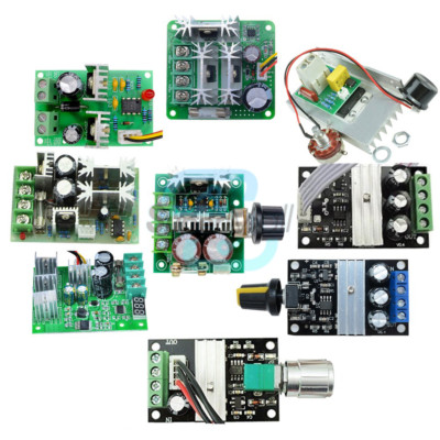 3/10/15/20A PWM 6-28V/10-60V/6-60V/12-40V/6-90V/12V Motor Speed Control Switch