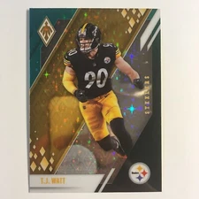 2021 Panini Phoenix Celestial TJ Watt #92 Fanatics