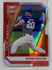 2021 Panini Elite Extra Edition Prime Numbers B Die-Cut /145 Shane Panzini #108