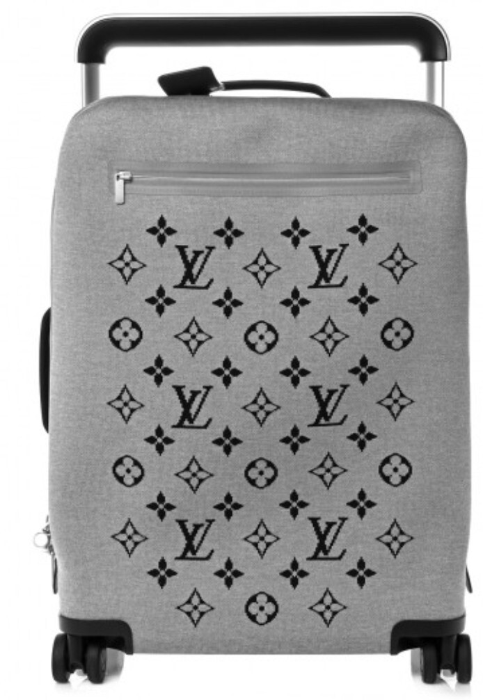 Louis Vuitton Monogram Fabric Horizon Soft 55 Rolling Suitcase | eBay