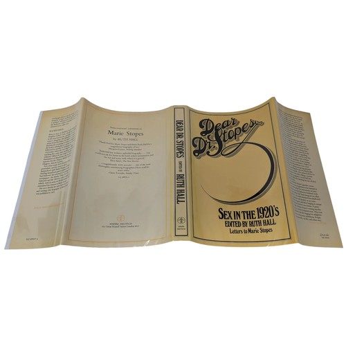 SIGNED Dear Dr Stopes RUTH HALL Sex in the 1920s FIRST EDITION 1978 Letters - Picture 5 of 13