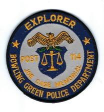 Bowling Green KY Kentucky Police Dept. BSA Explorer Post 114 Joe Case Mem. patch