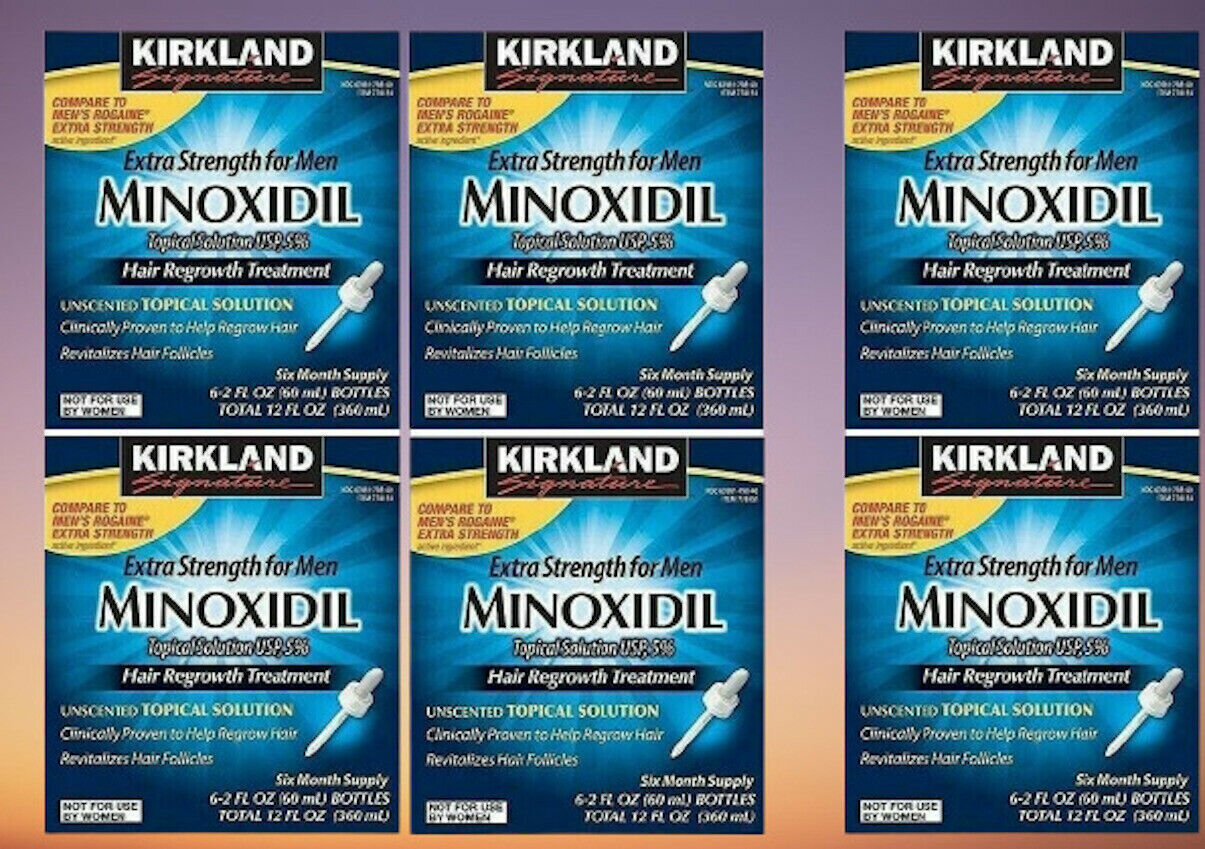 36 MONTHS KIRKLAND GENERIC MINOXIDIL 5% HAIR LOSS REGROWTH TREATMENT, 10/24 312547781510 | eBay