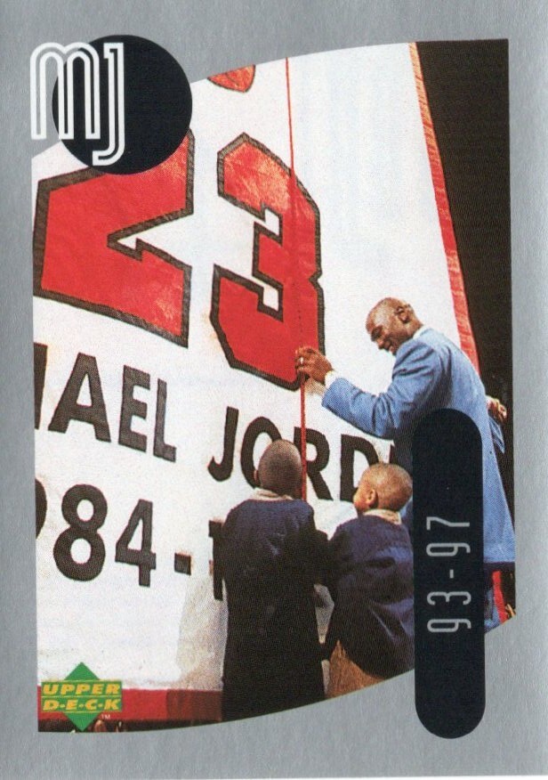 1998-99 Upper Deck MJ47 Michael Jordan Chicago Bulls NBA Sticker