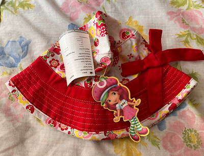 strawberry shortcake hat salesman sample Kids Size 2-3x By Vertex