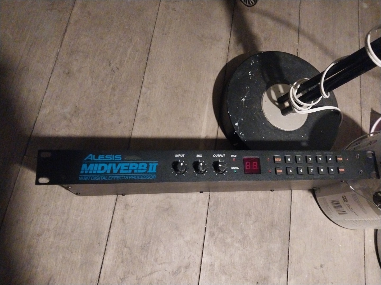 Alesis Midiverb II Reverb Effects Processor with Power Supply bx eBay