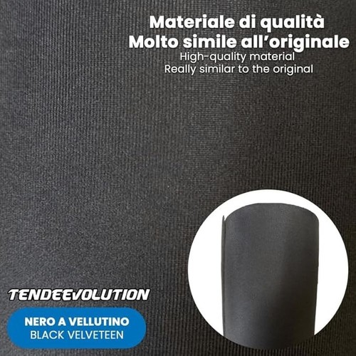 Tessuto Cielo Auto Originale Vellutino Vari Colori + Colla Alta Resistenza - Zdjęcie 12 z 28
