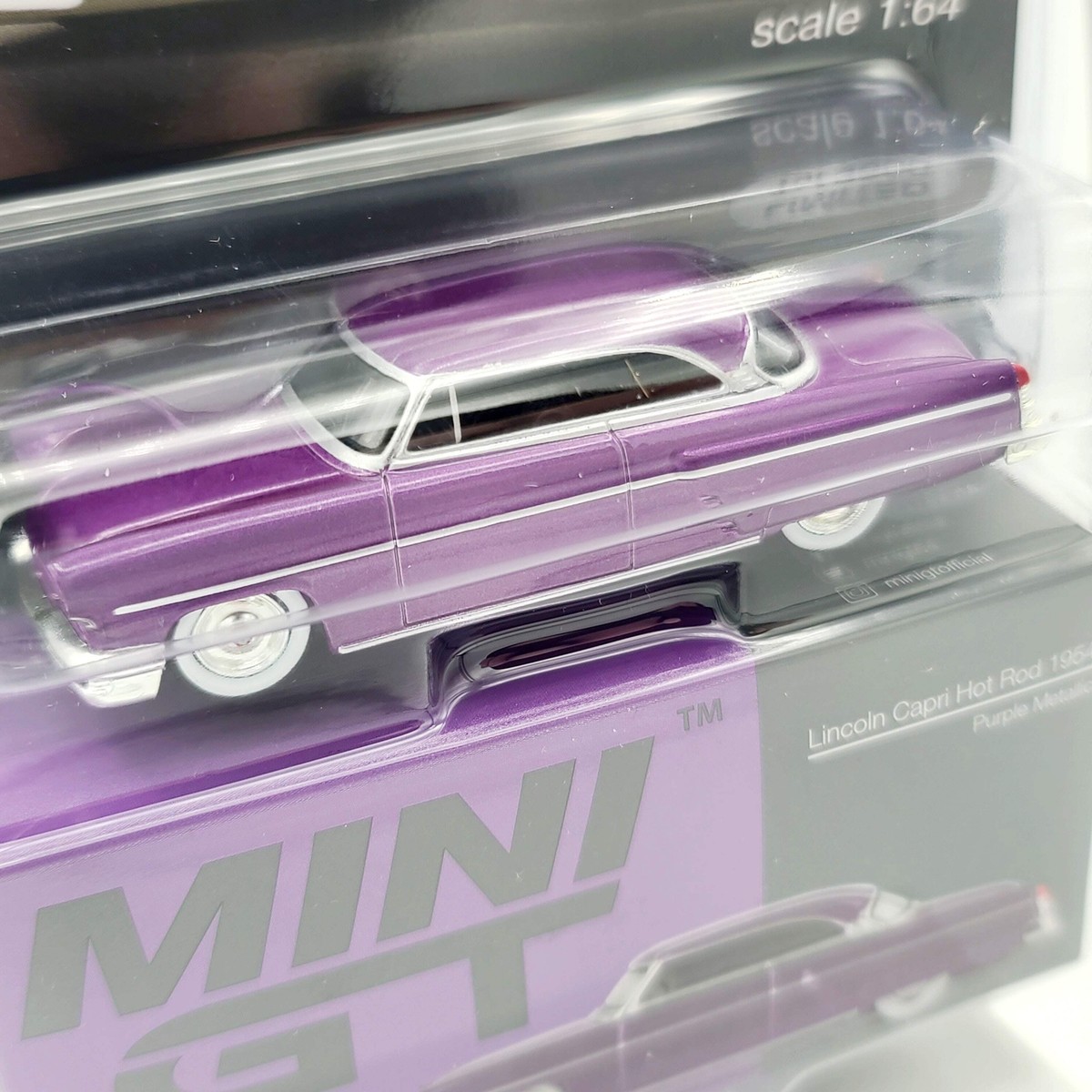 Mini GT '54 Lincoln Capri Hot Rod - Purple Metallic (2024 MiJo