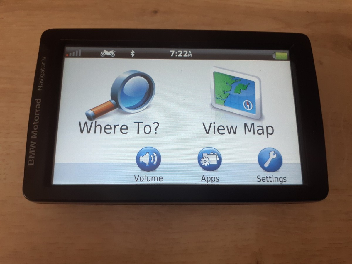 BMW Motorrad Navigator 5 Waterproof Motorcycle Sat Nav GPS Latest