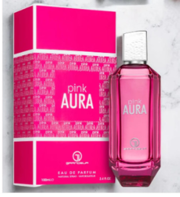 Pink Aura EDP By GRANDEUR Perfume arabe original  100 ML/3.4floz NEW&SEALED
