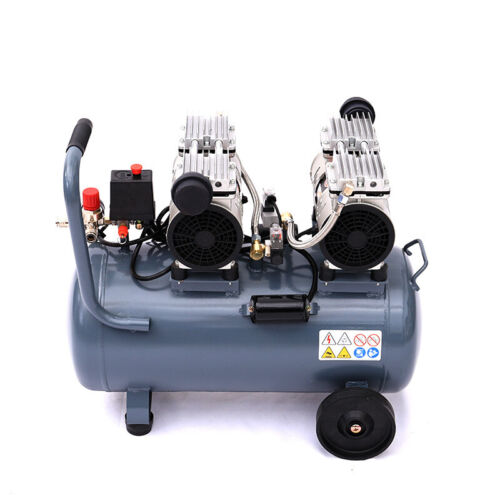 50L Litre Air Compressor 3.5HP Low Noise 8 Bar 9.6CFM 1400RPM Oil Free Machine - Picture 2 of 10