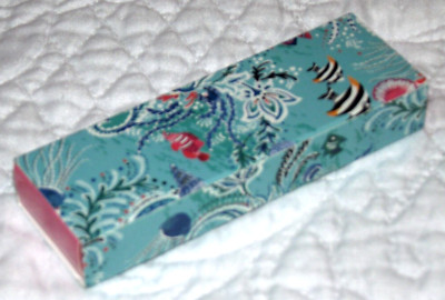 RARE Vera Bradley Boxed Set 3 Emory Nail Files Fish Under The Sea Aquamarine B