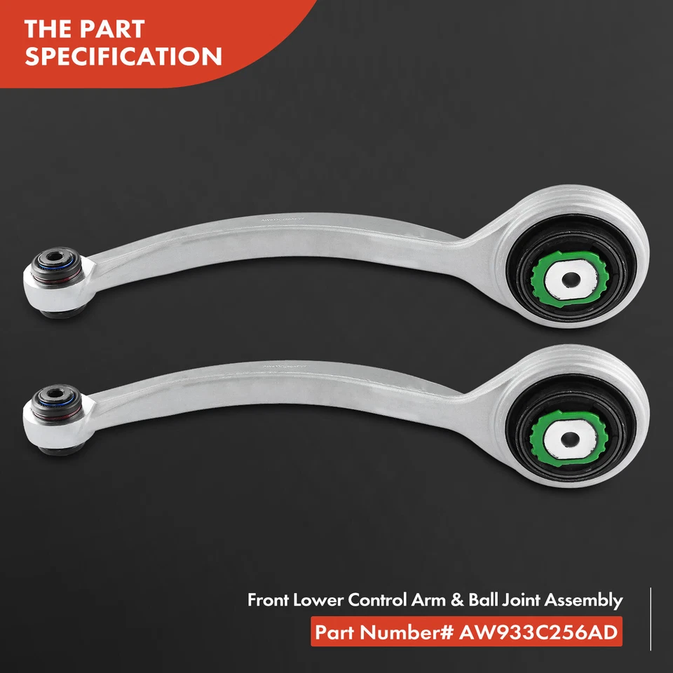 2x Brazo de control inferior delantero izquierdo y derecho para Jaguar XJ 2010-2017 XJR 2014-2017 Foto 4 de 4