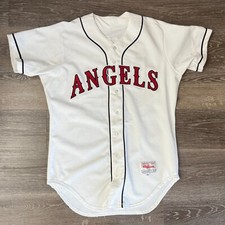 MARK LANGSTON Signed Autographed Angels Jersey JSA Certified Game-Issue