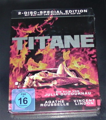 Titan Limited Special Steelbook Edition Blu Ray + CD With Film Music New & OVP