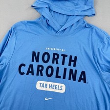 Nike Dri-Fit North Carolina Tar Heels Long Sleeve TShirt Hoodie Men S Basketball