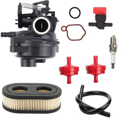 Carburetor & Air Filter Kit For Yard Force 550e Lawn Mower YF22-3N1 21'' 140cc