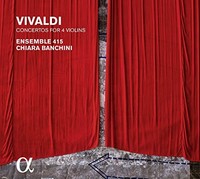 Antonio Vivaldi - Vivaldi Concertos For 4 Violins - Cd - G4Z