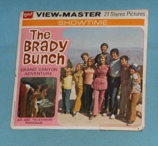 vintage THE BRADY BUNCH VIEW-MASTER REELS packet with booklet