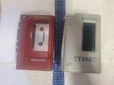 Vintage Sanyo M4440 Stereo Cassette Player Walkman Style   Sanyo   Made in Japan