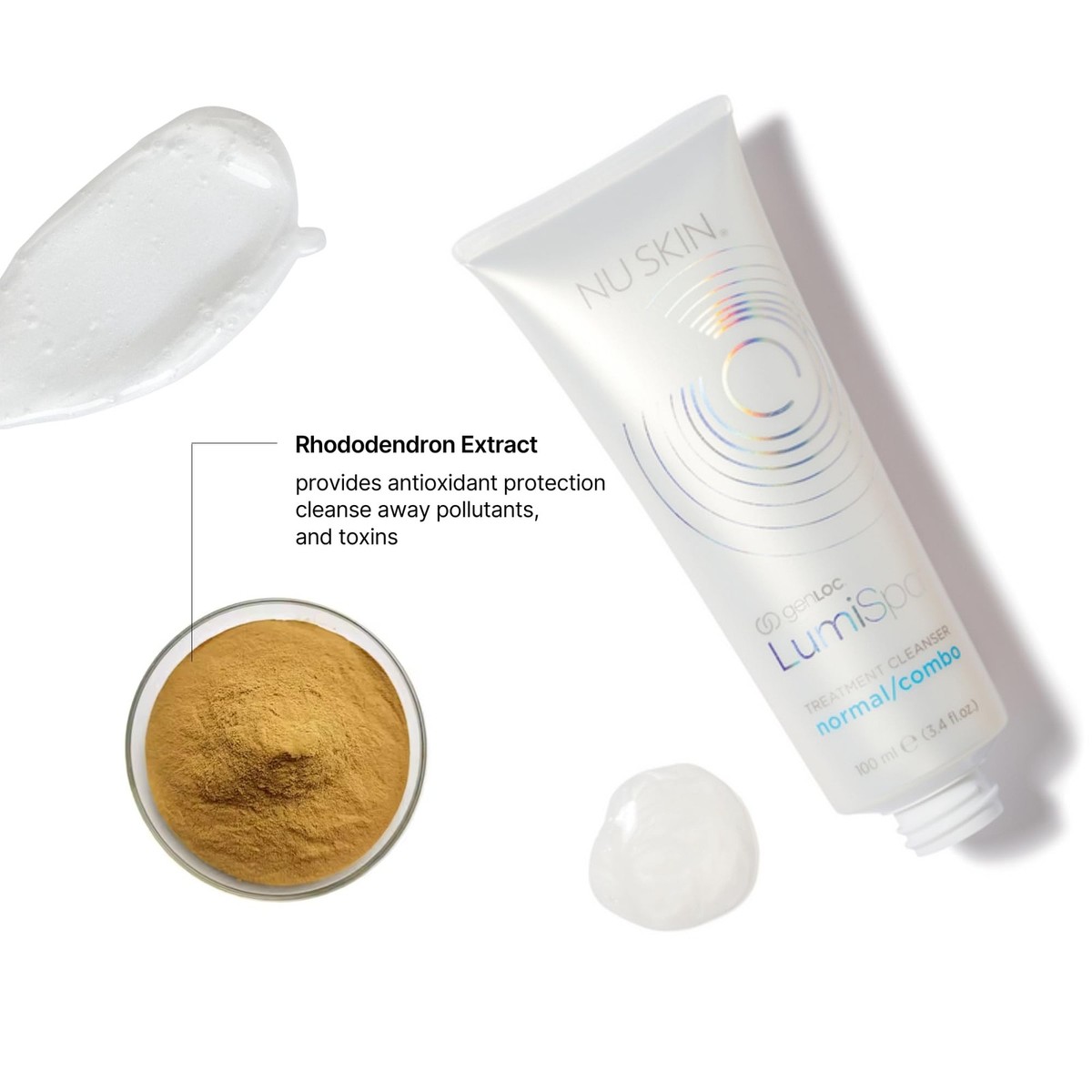 Nu Skin ageLOC LumiSpa Cleanser 3.4 fl oz (Normal/Combo