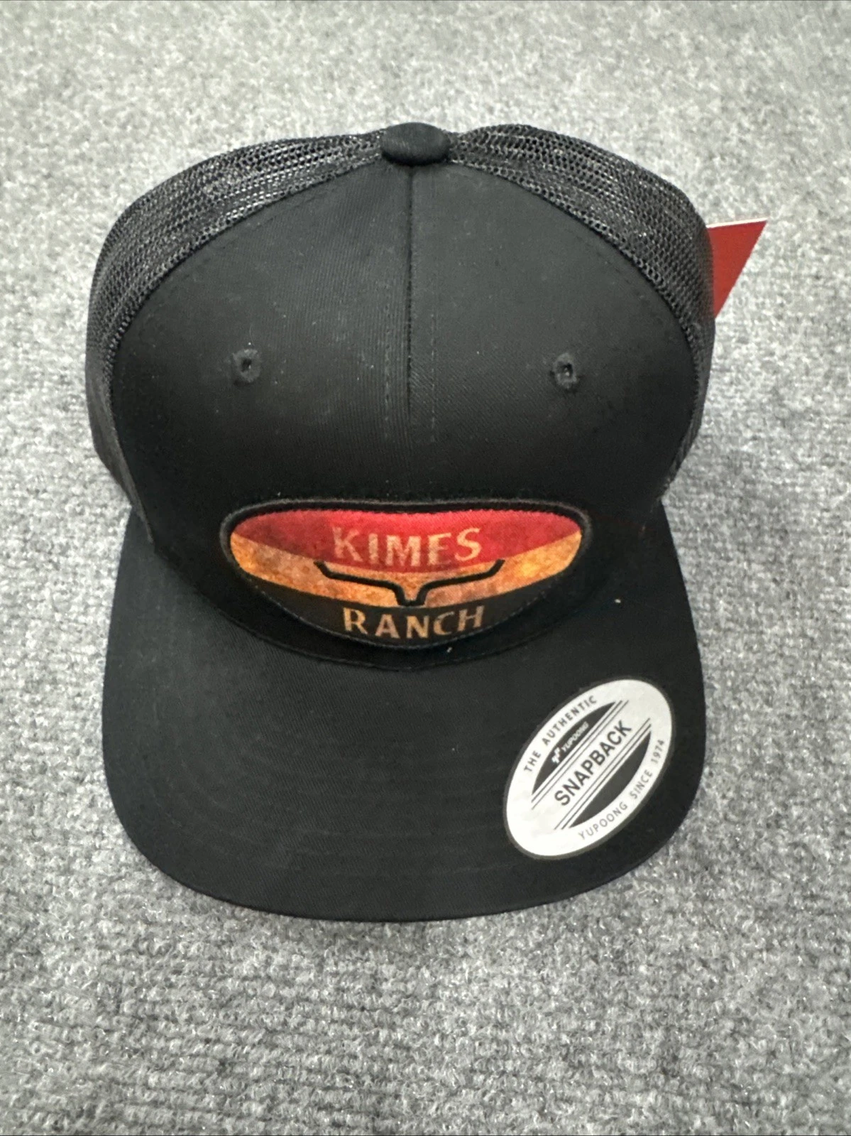 Kimes Ranch Caps American Standard Trucker/Black