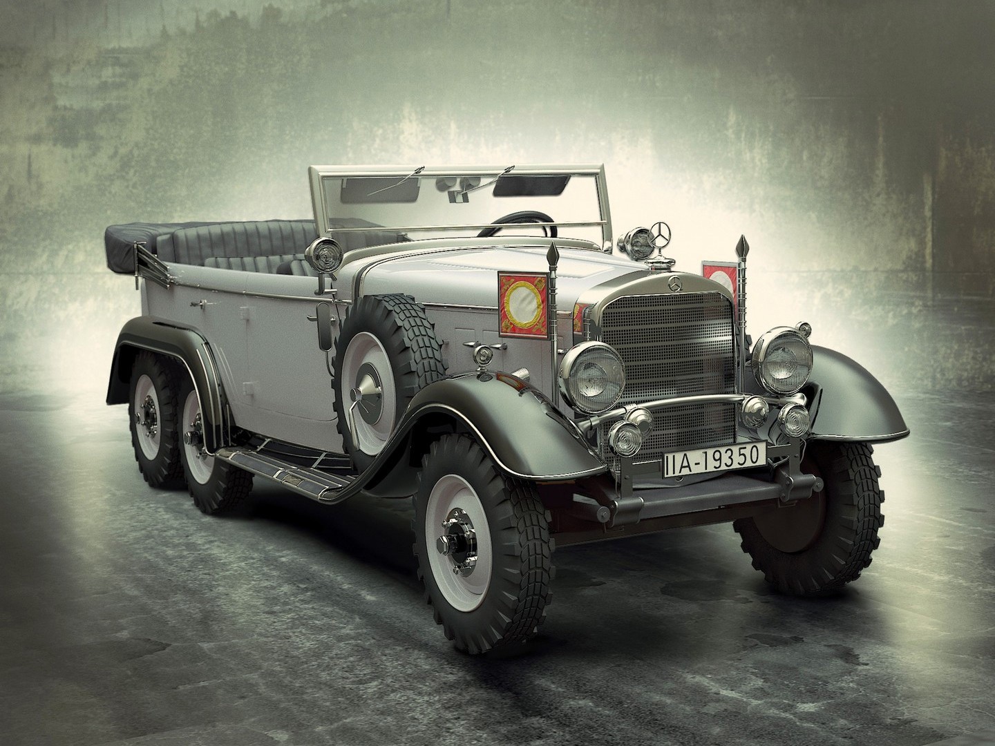 ICM 1:24 Typ G4 (1935) German Personnel Car Plastic Model Kit