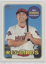 2018 Topps Heritage Minor League Edition Max Schrock #39 0mh4