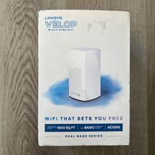 Linksys Velop AC1200 Intelligent Mesh Wifi System Model VLP0101 White NEW SEALED